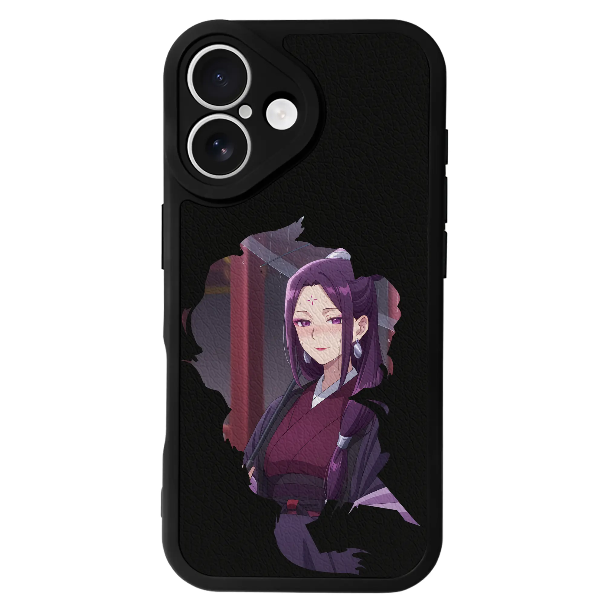 薬屋のひとりごと グッズ,阿多妃 - IPhone 16シリーズ対応 ・ シリコンスマホケース ・ レザー調 ・ 高精度フィット ・ 耐衝撃 ・ ワイヤレス充電対応 ・ 精密カット